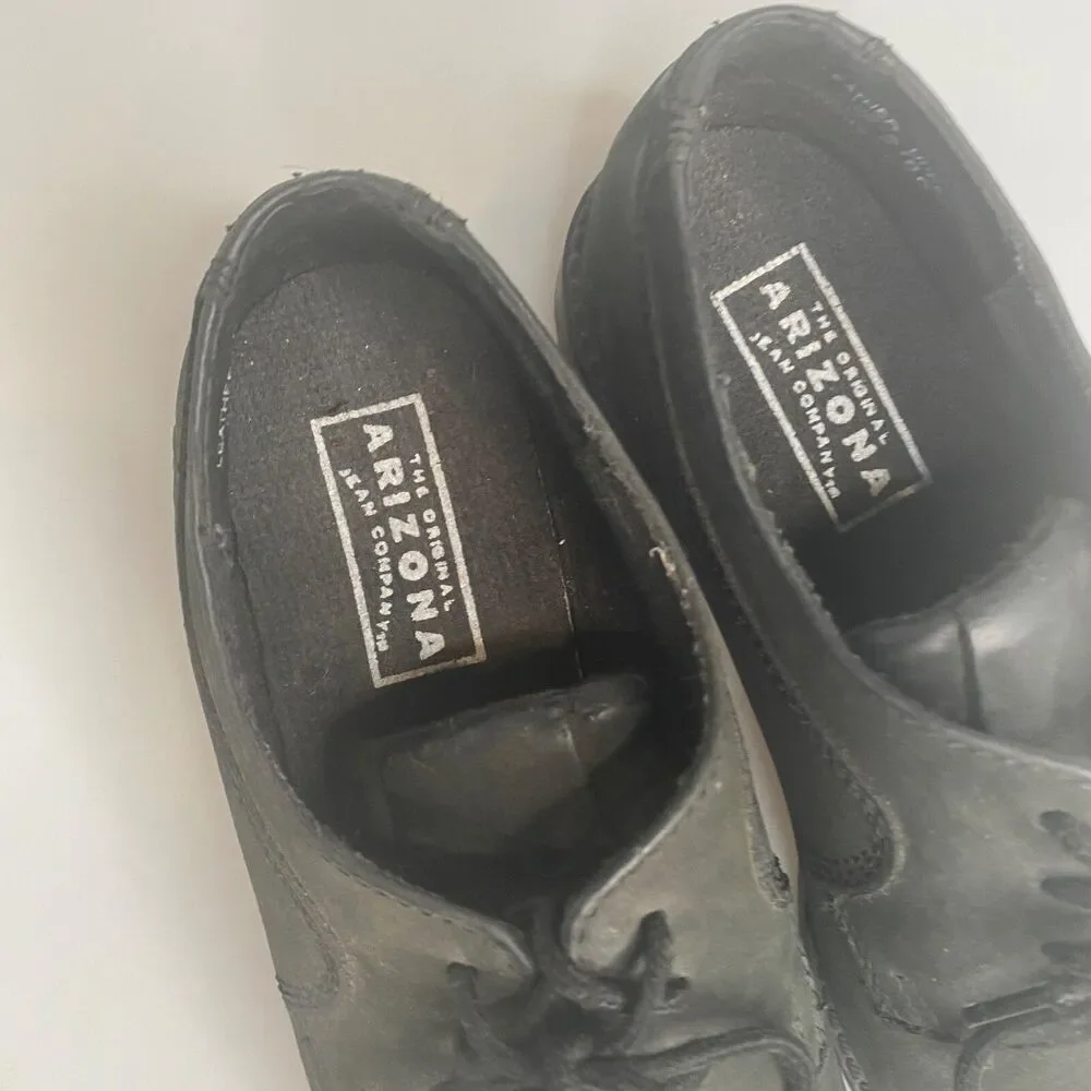 Arizona Jean Co. Women's 6.5M Black Leather Oxford Dress Shoes